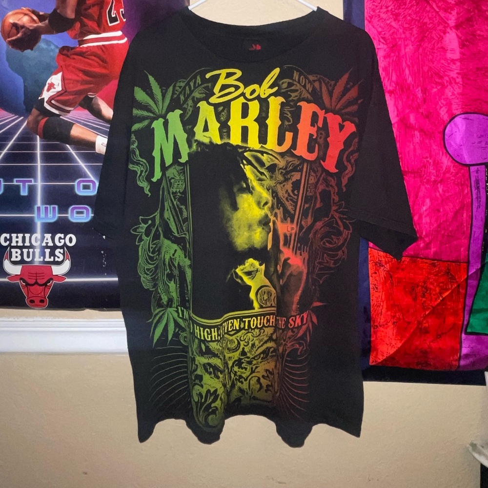 Vintage bob marley t shirt